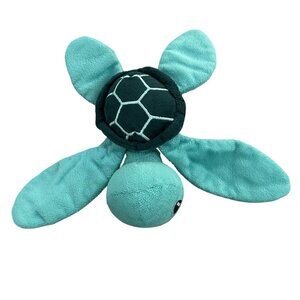 Bark Box Dog Toy Medium Sydney the Sea Turtle Crinkle Squeaker BarkBox CLEAN